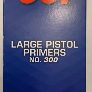 1,000 count Large Pistol Primers (CCI No. 300)