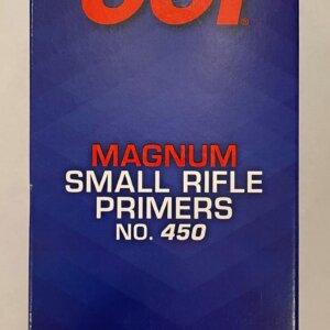 1,000 count Small Rifle Magnum Primers (CCI No. 450)