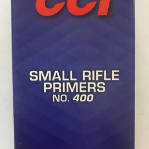 1,000 count Small Rifle Primers (CCI No. 400)