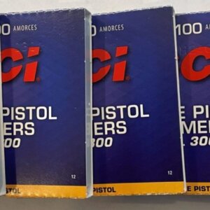 500 count Large Pistol Primers (CCI No. 300)