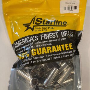 44-40 Win, 44-40 Winchester Unfired, New Brass (100 count bag). Nickel Plated