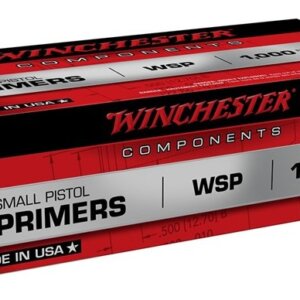 1,000 count Small Pistol Primers (Winchester WSP)